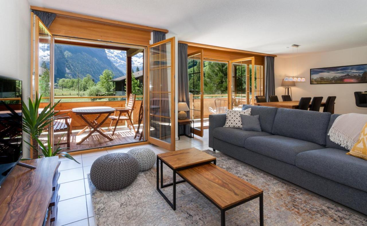Apartment Arven Lauterbrunnen Exteriér fotografie