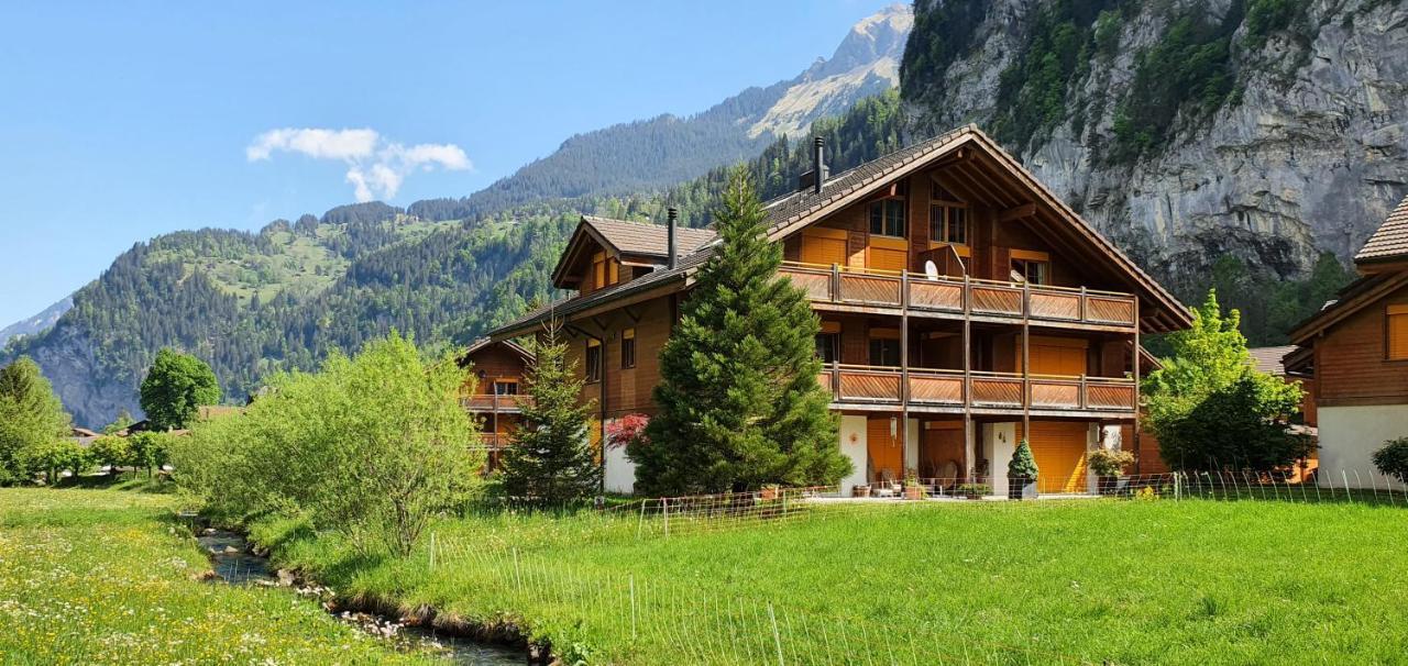 Apartment Arven Lauterbrunnen Exteriér fotografie
